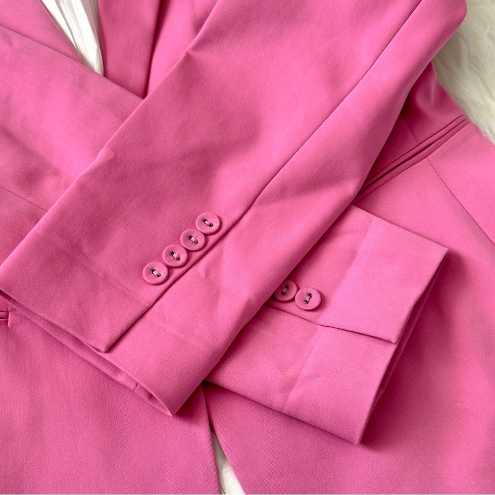 BCBGMAXAZRIA Classic Blazer Jacket Suit Large - Picture 11 of 12
